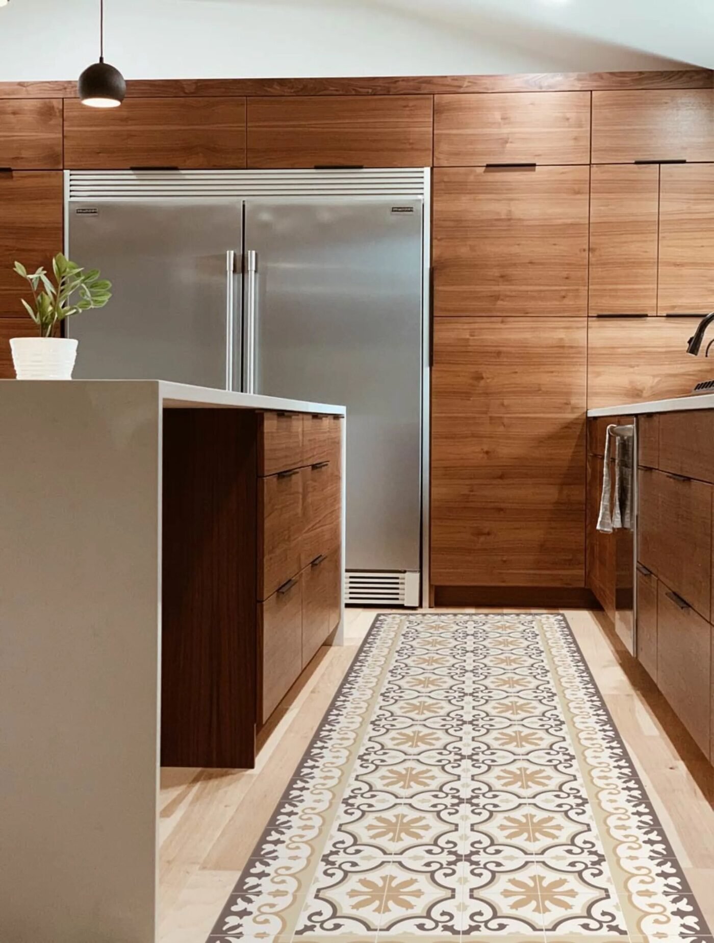 deco maison cuisine tendance rustique moderne bois