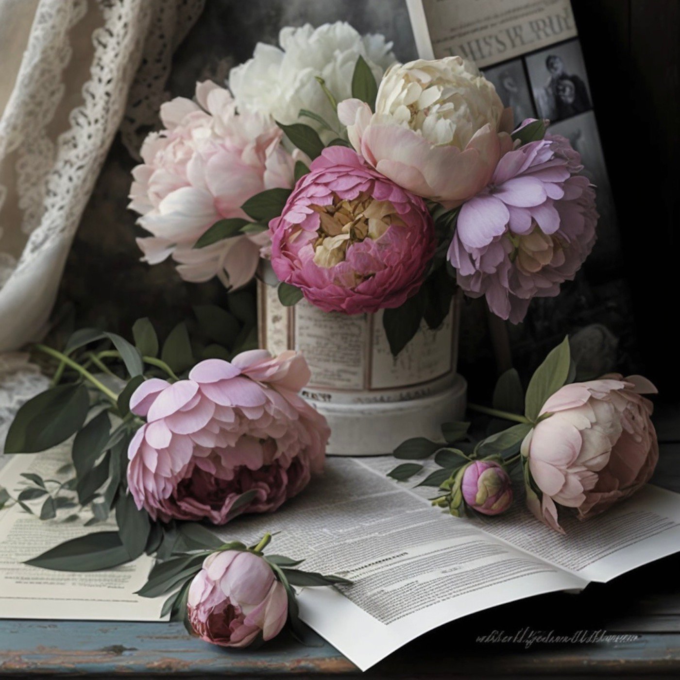 Comment sécher conserver pivoines