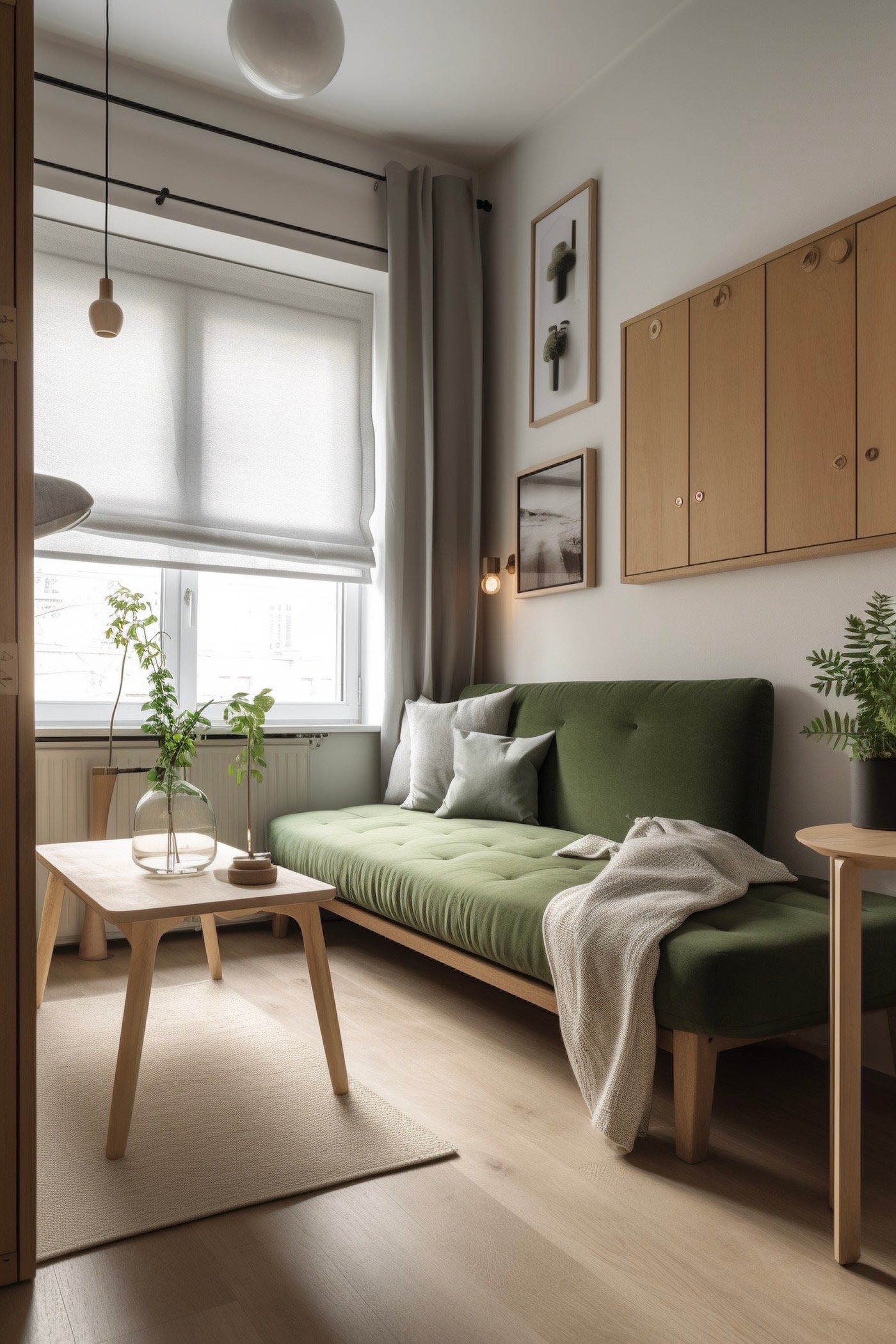 aménager petit studio japonisant déco zen