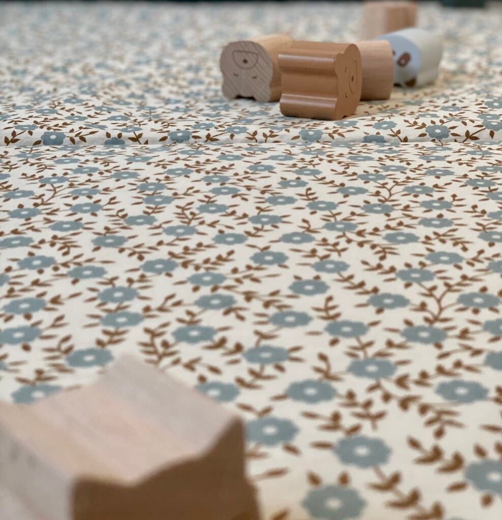 collaboration Mézamè Bonton motif liberty moderne mixte