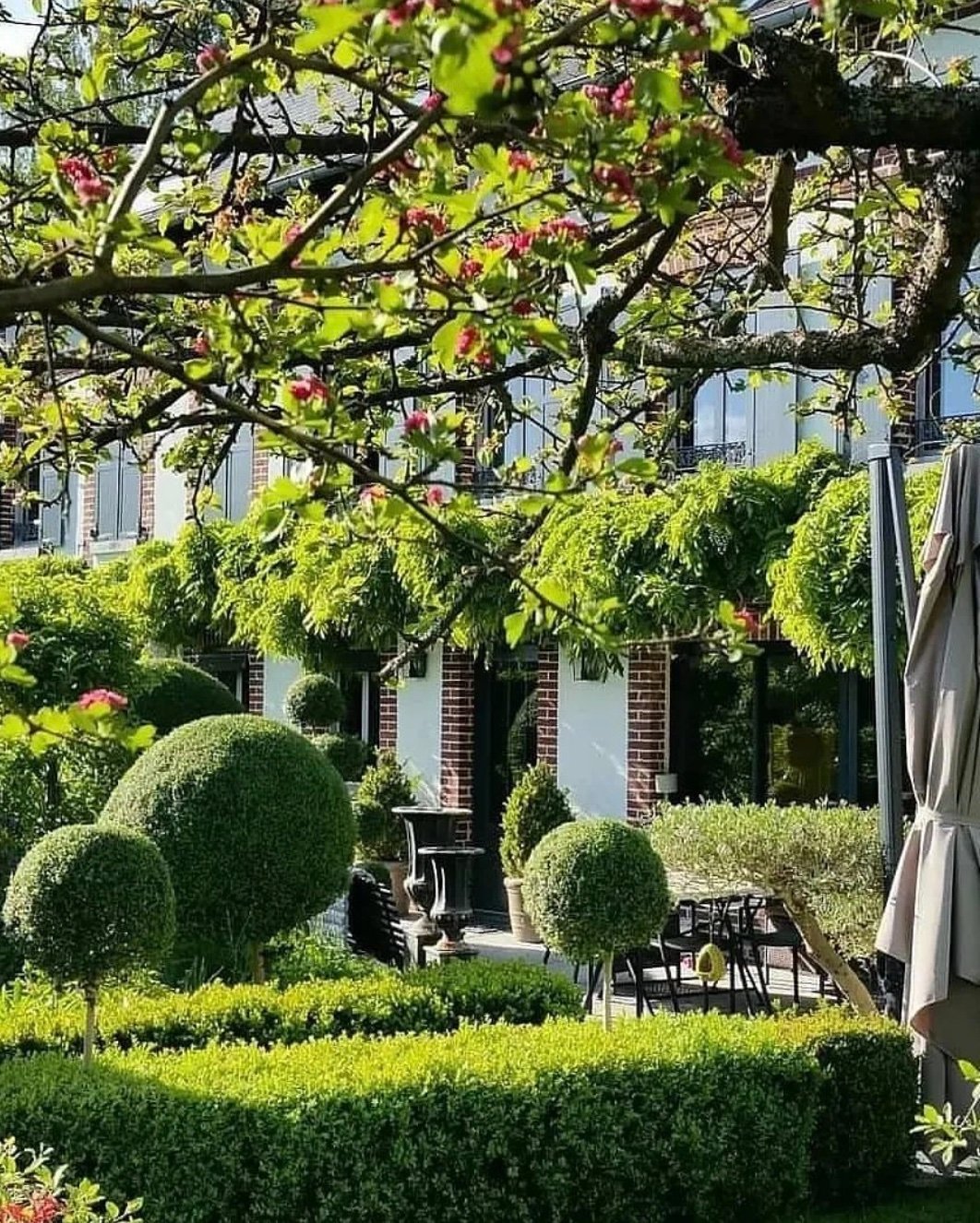 exterieur lumineux terrasse jardin