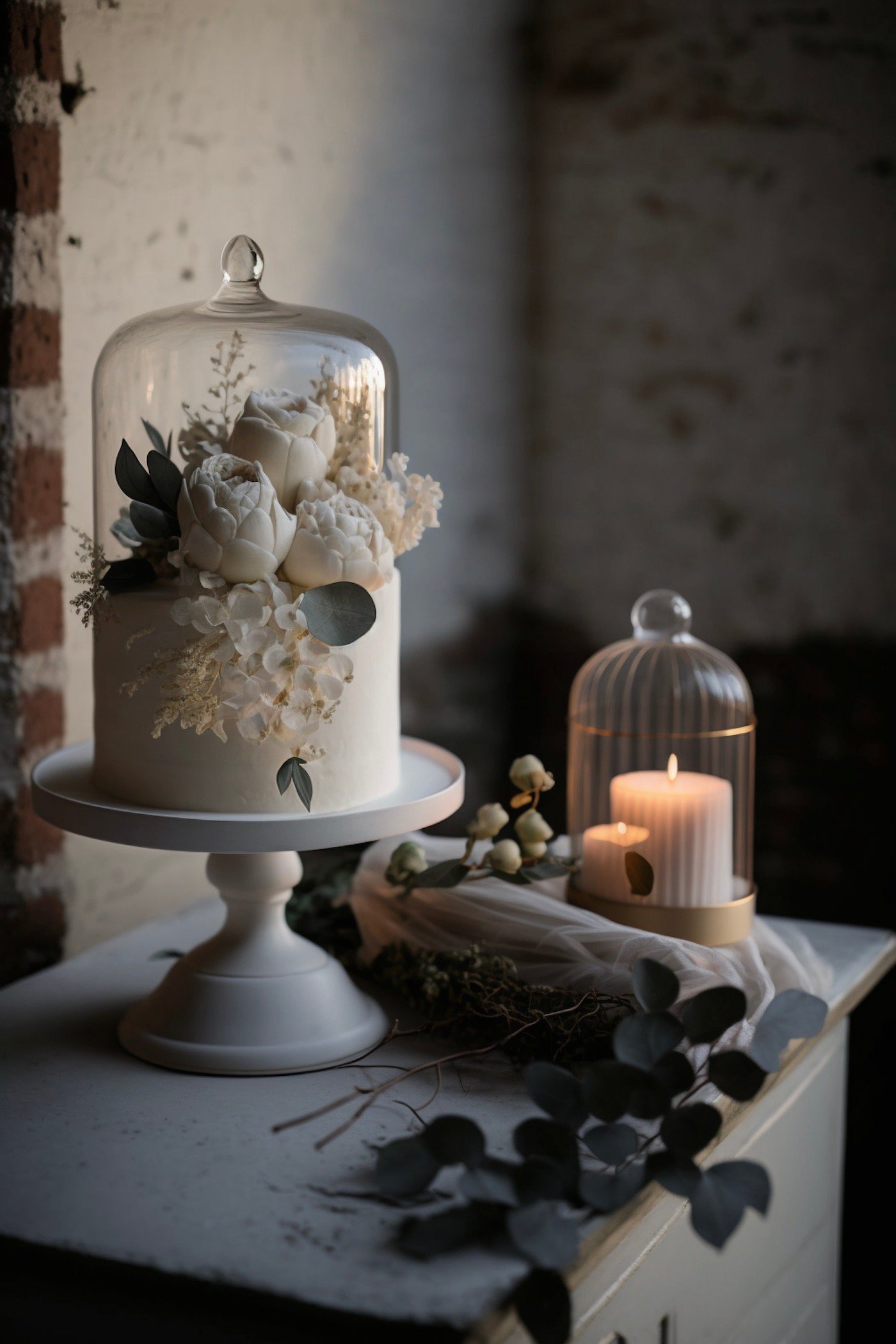 gateau mariage décoration pivoines