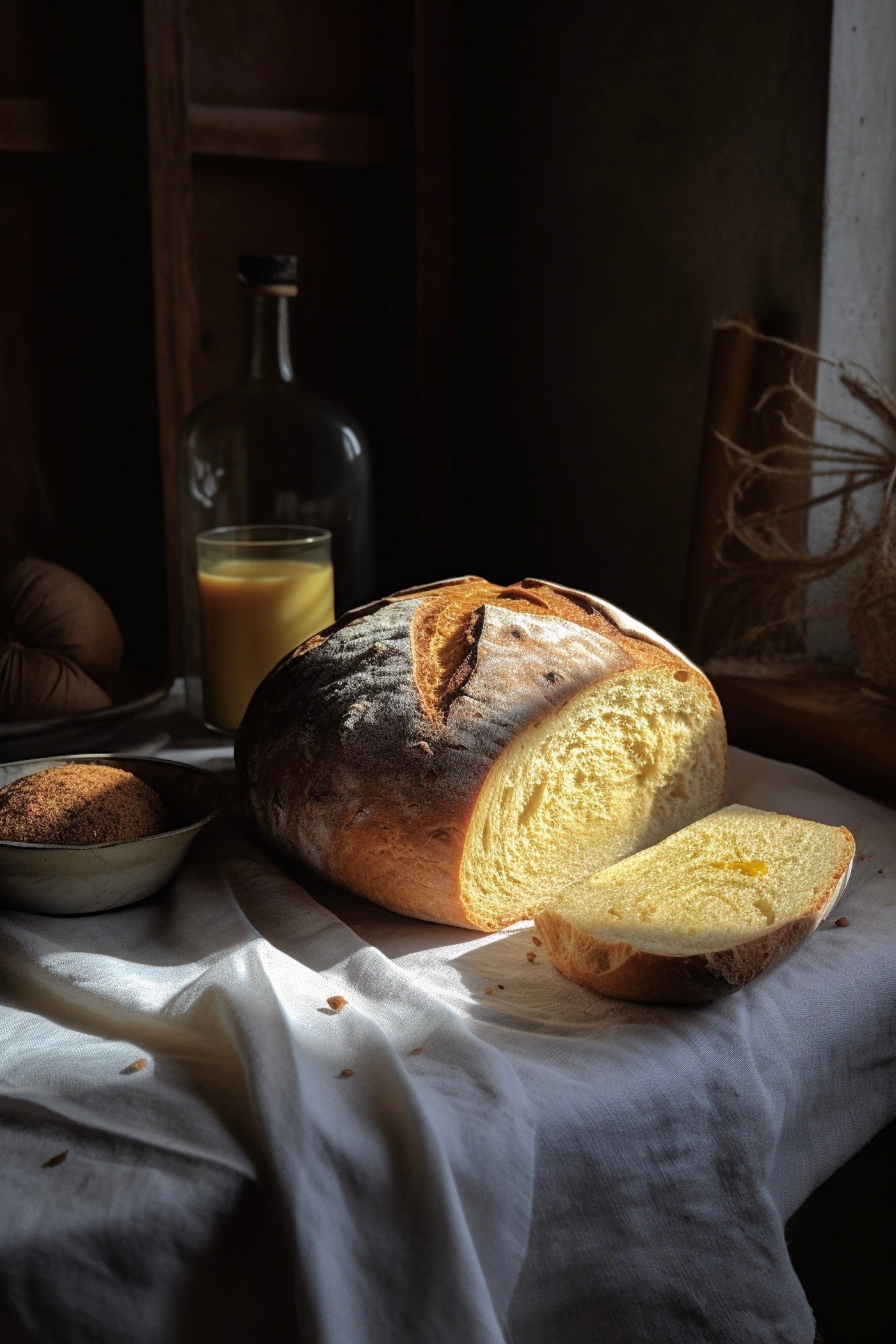 recette pain curcuma gingembre noisette ig bas