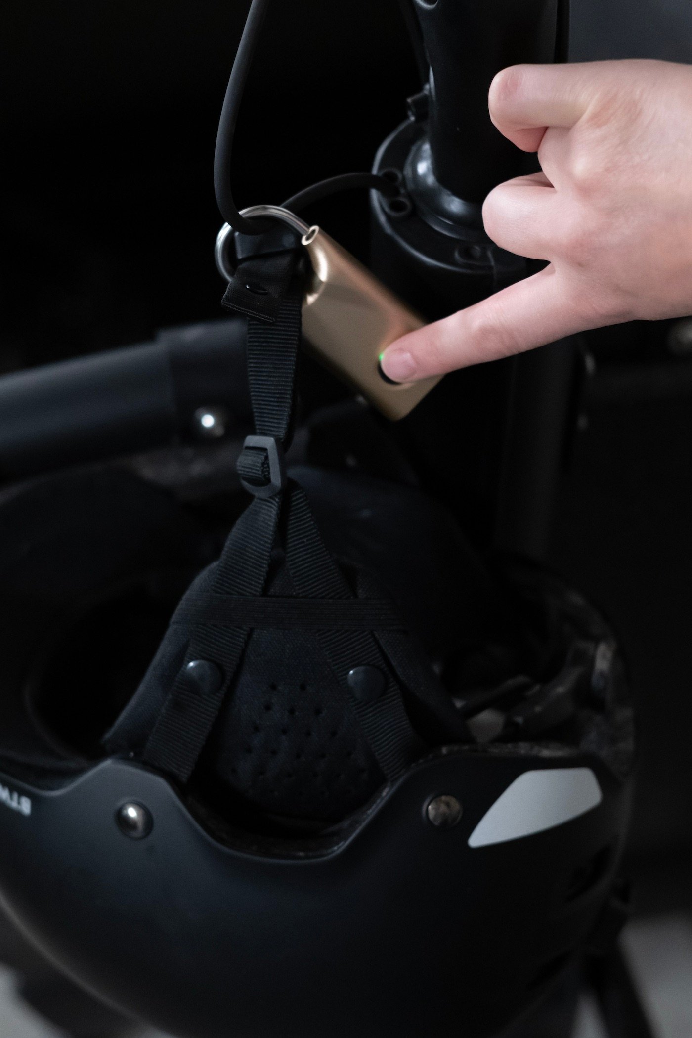 Cadenas Empreinte Digitale vélo pas cher