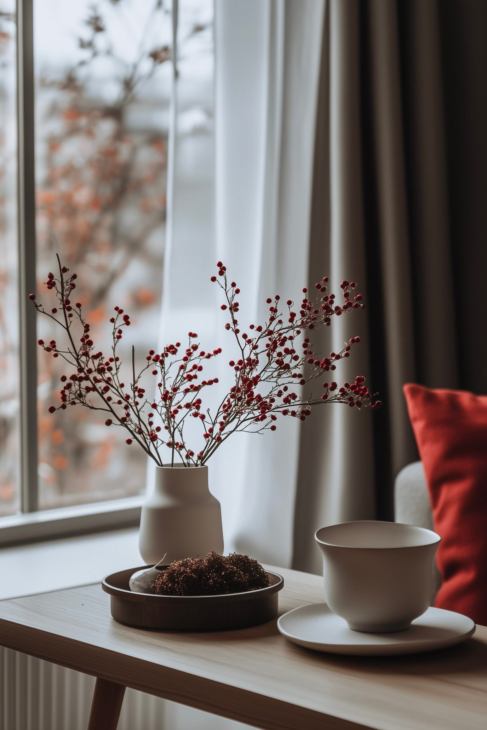 décoration couleurs provençales hiver