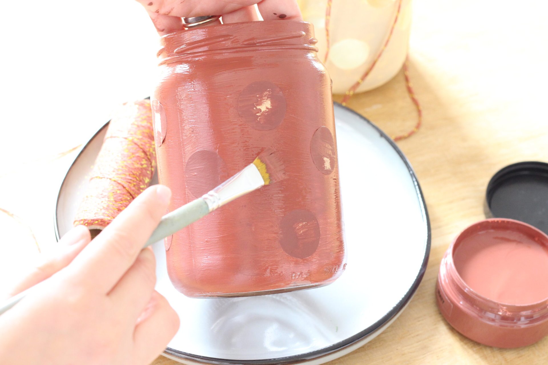 détourner vieux pot verre confiture cornichon