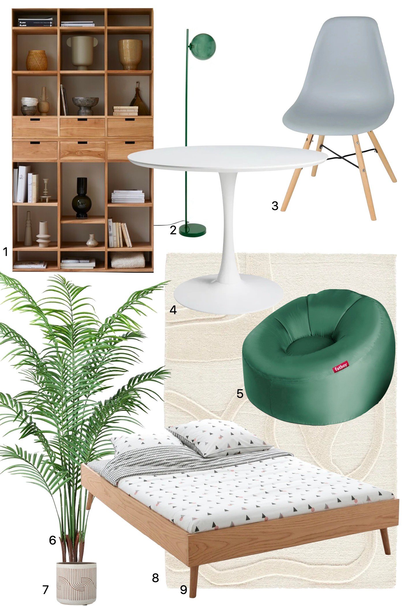 idée déco astuce aménagement salon colocation parties communes