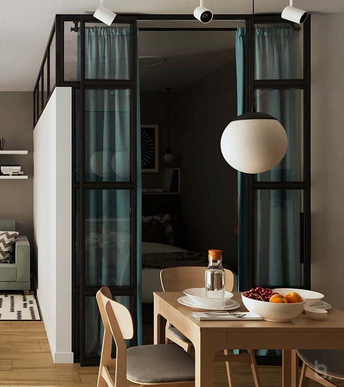 idee decoration studio salon chambre