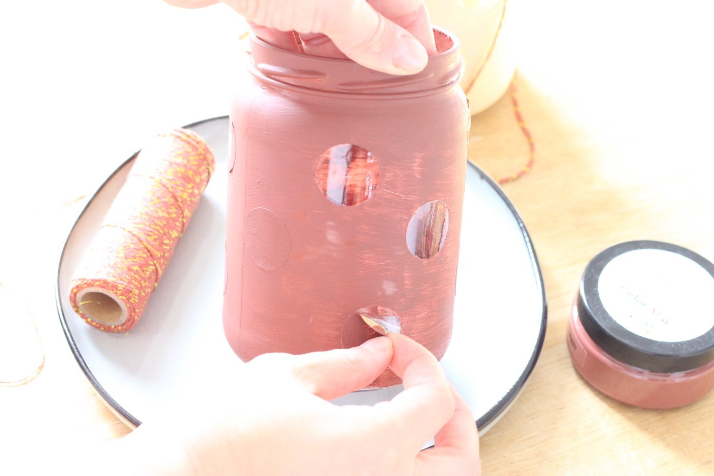 lanterne bocal en verre diy facile