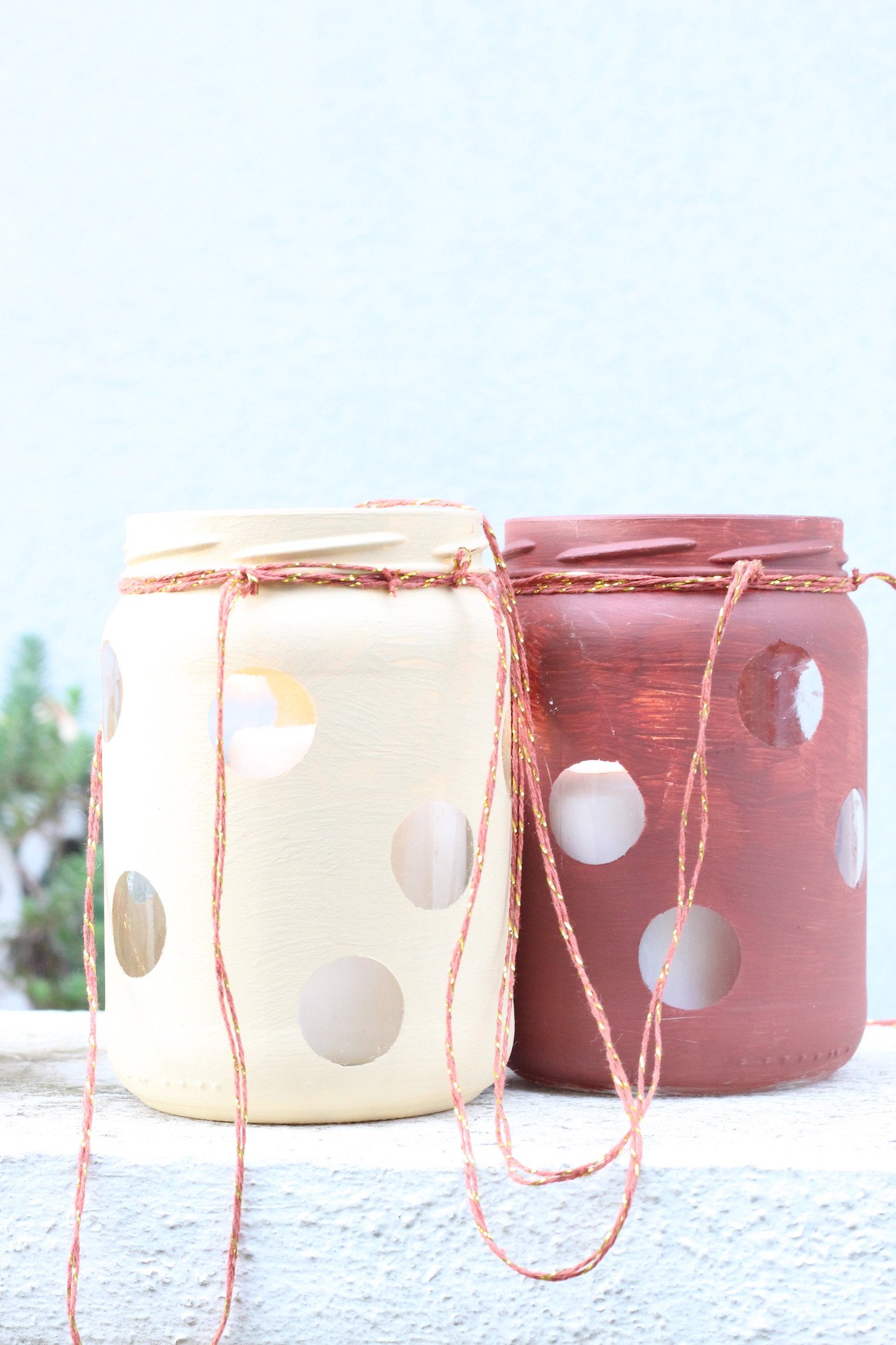 lanterne bocal verre diy - blog déco clem