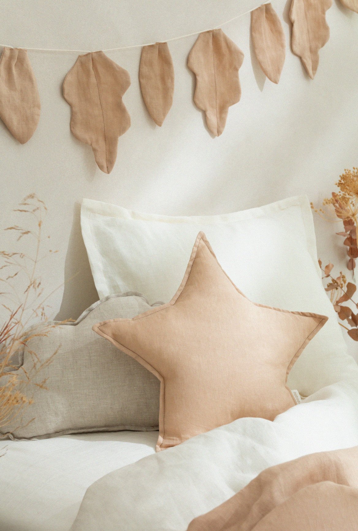 guirlande decorative lin chambre enfant deco