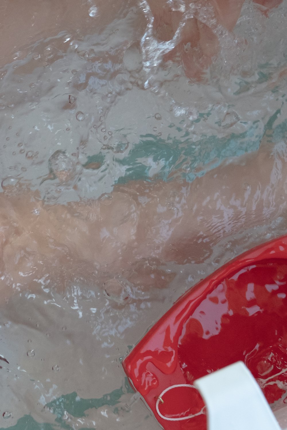 jeu éveil bébé bain