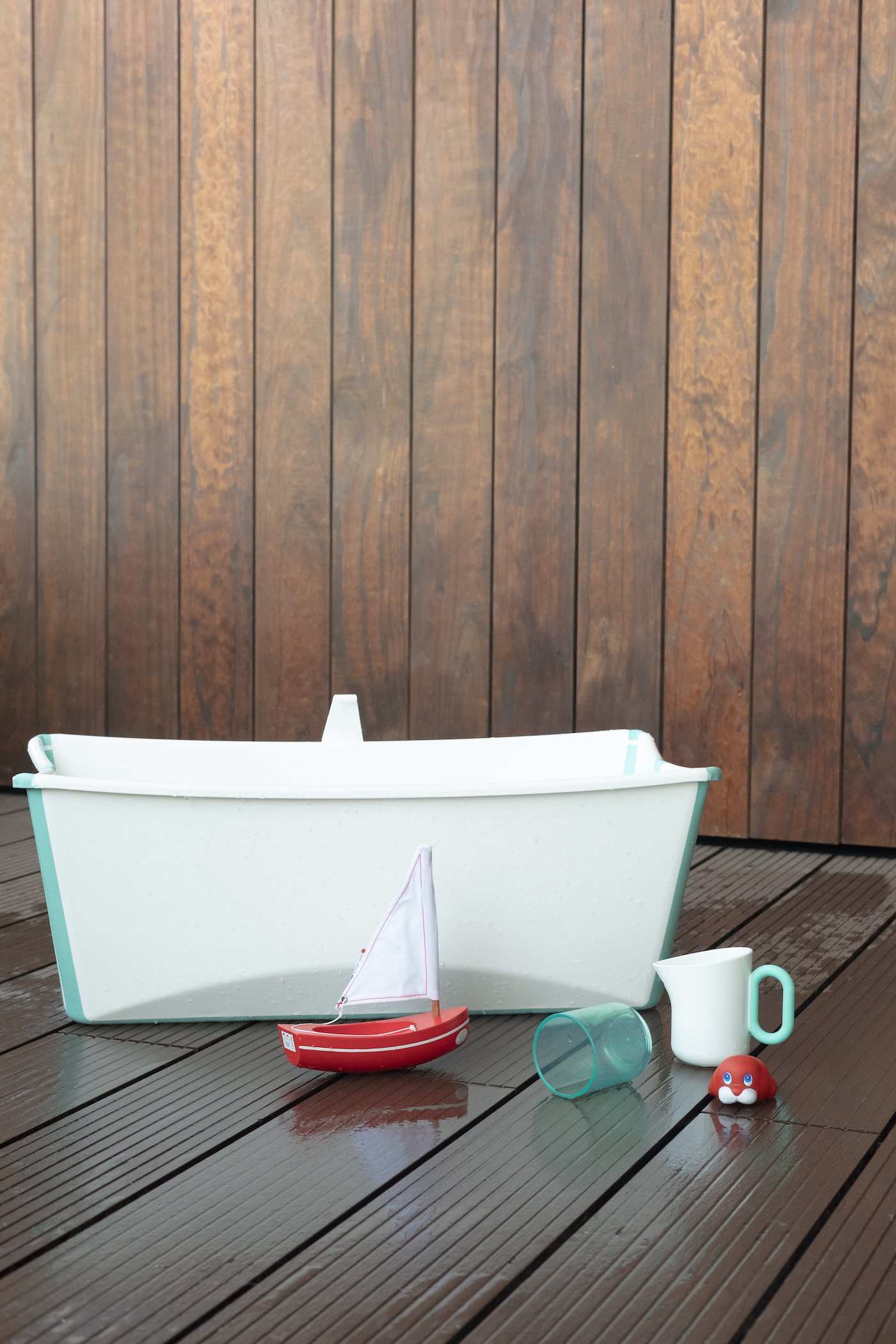 organiser jeu eau extérieur enfant bébé 1 an