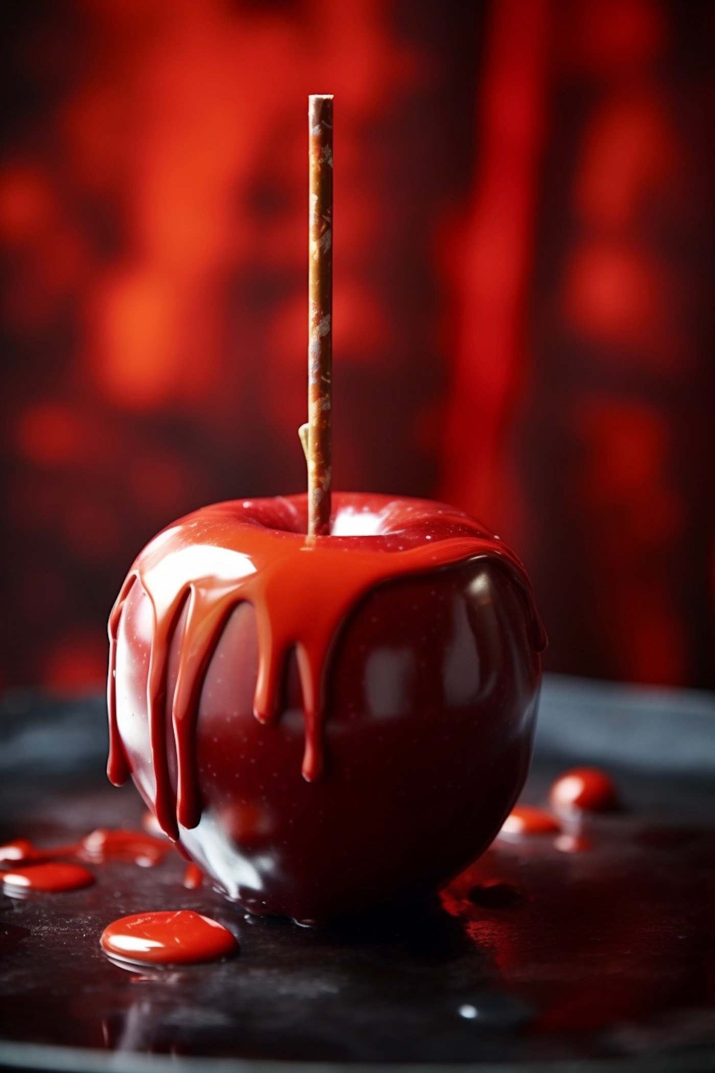 recette Halloween sucrée dessert rouge