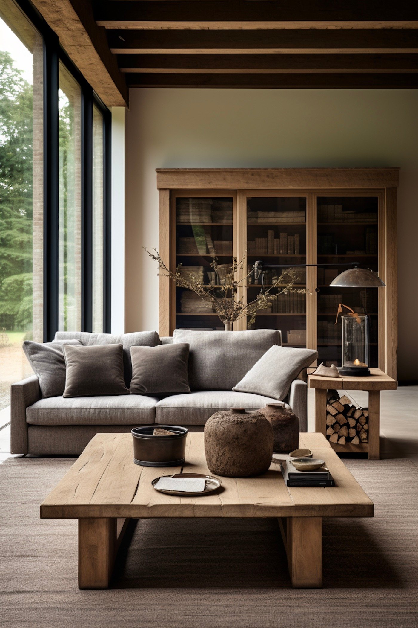 décoration style montagne moderne rustique mélange traditionnel