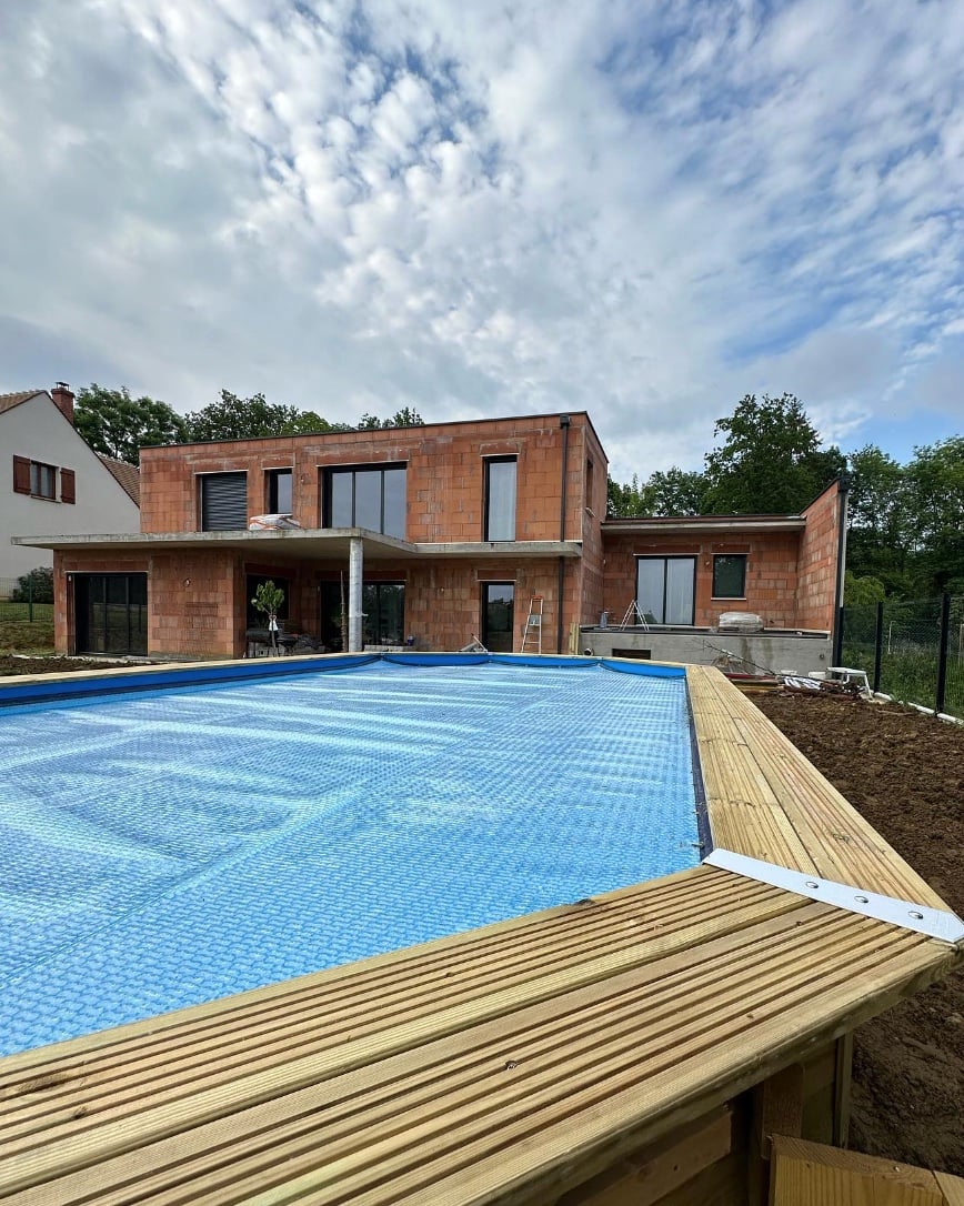 exterieure piscine travaux construction jardin