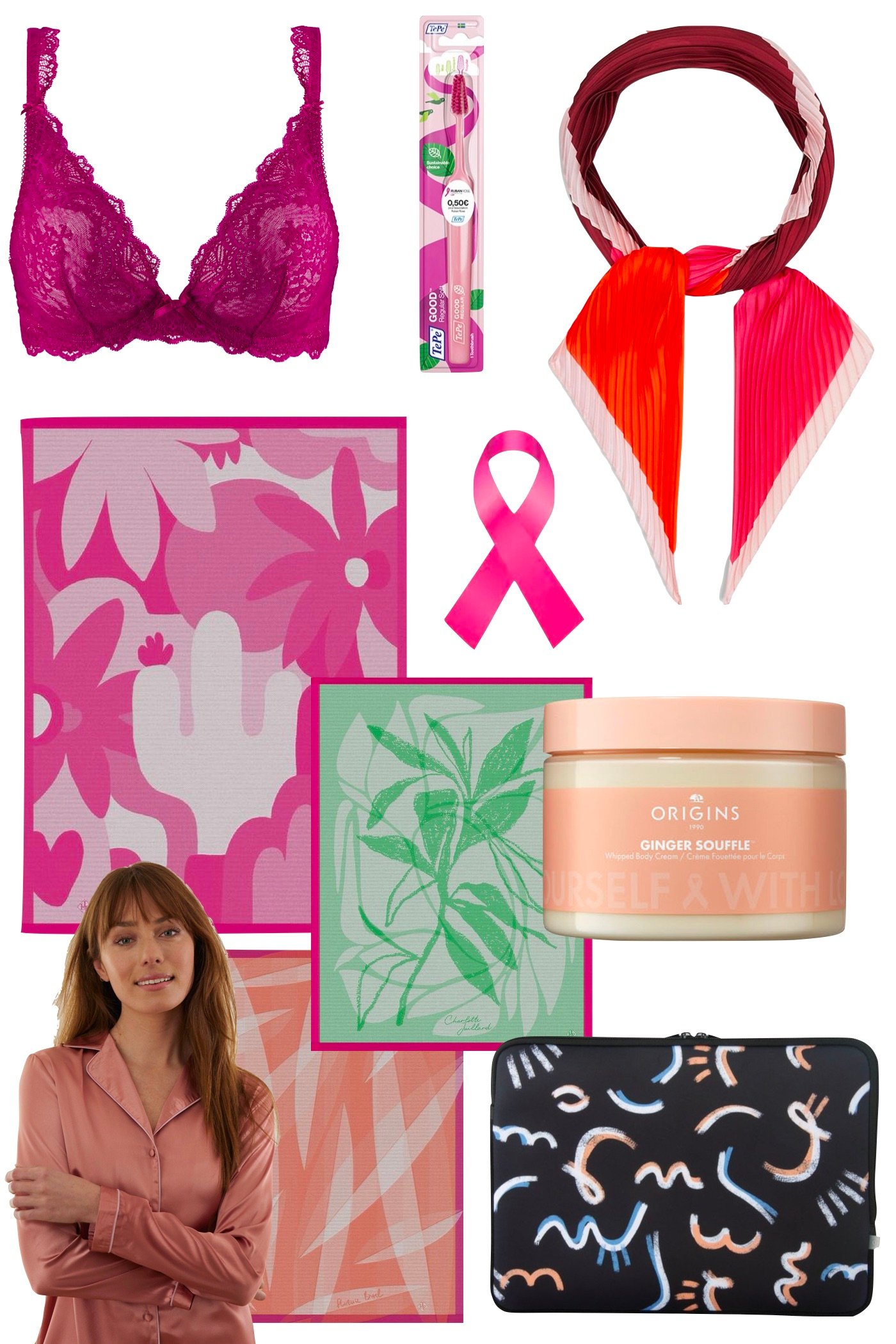 produit marque entreprise shopping soutien octobre rose 2024