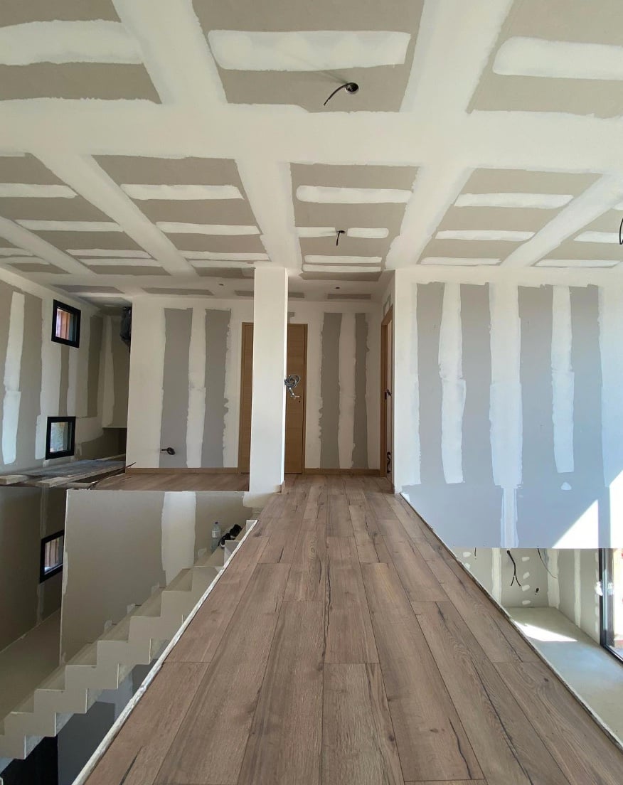 travaux mezzanine bois parquet construction