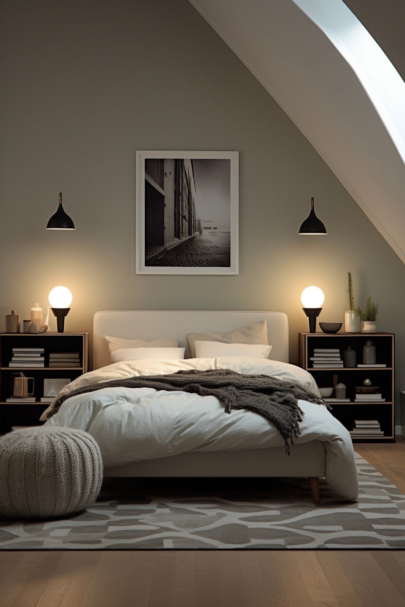 tendance déco chambre alcove coin repos