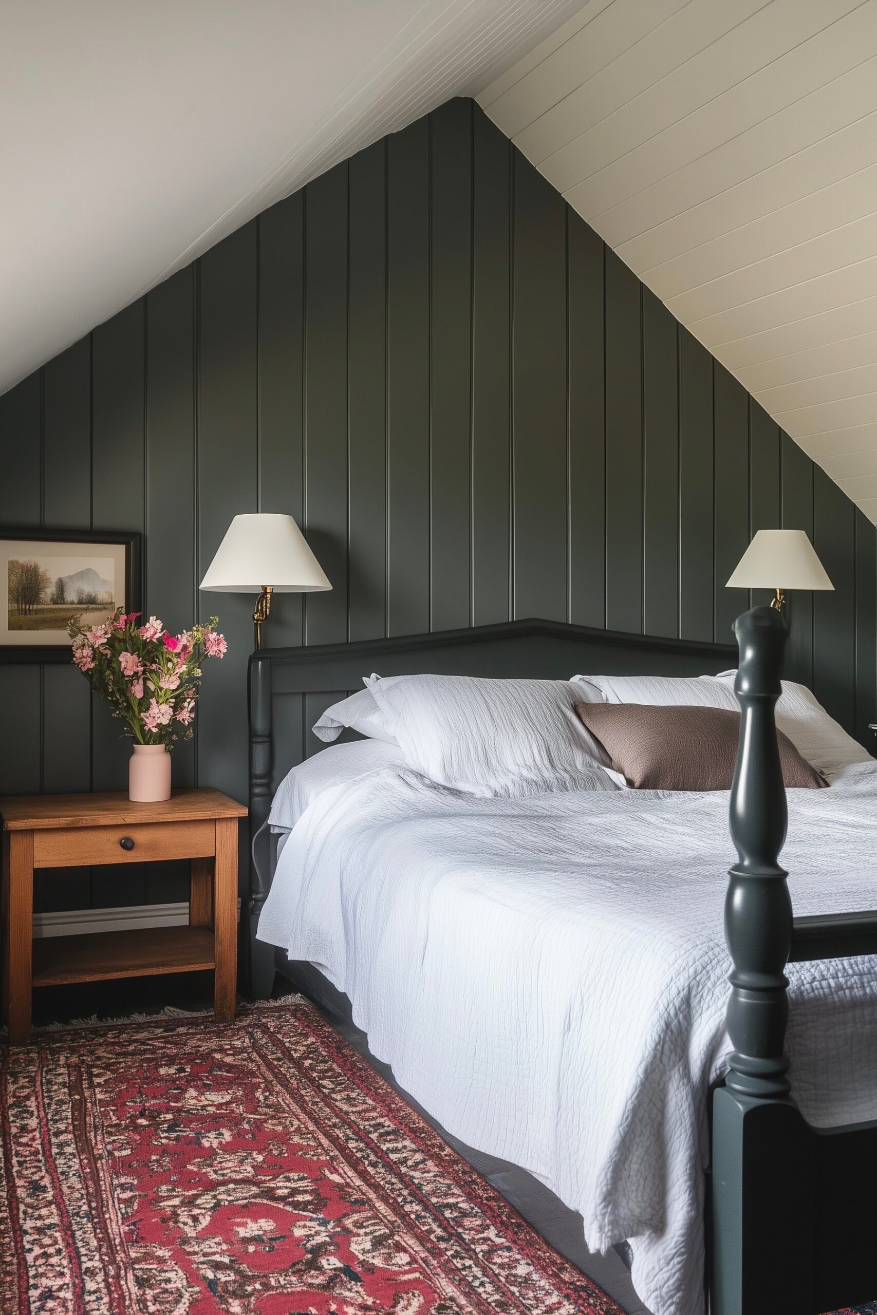 chambre style cottage gite de charme chambre sous les toits