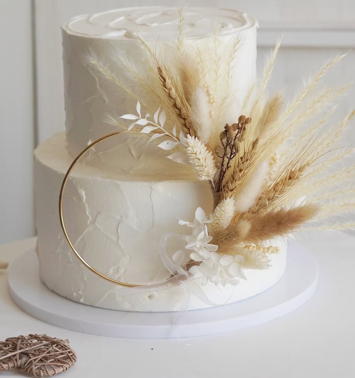 deco mariage champetre nature chic blanc laiton