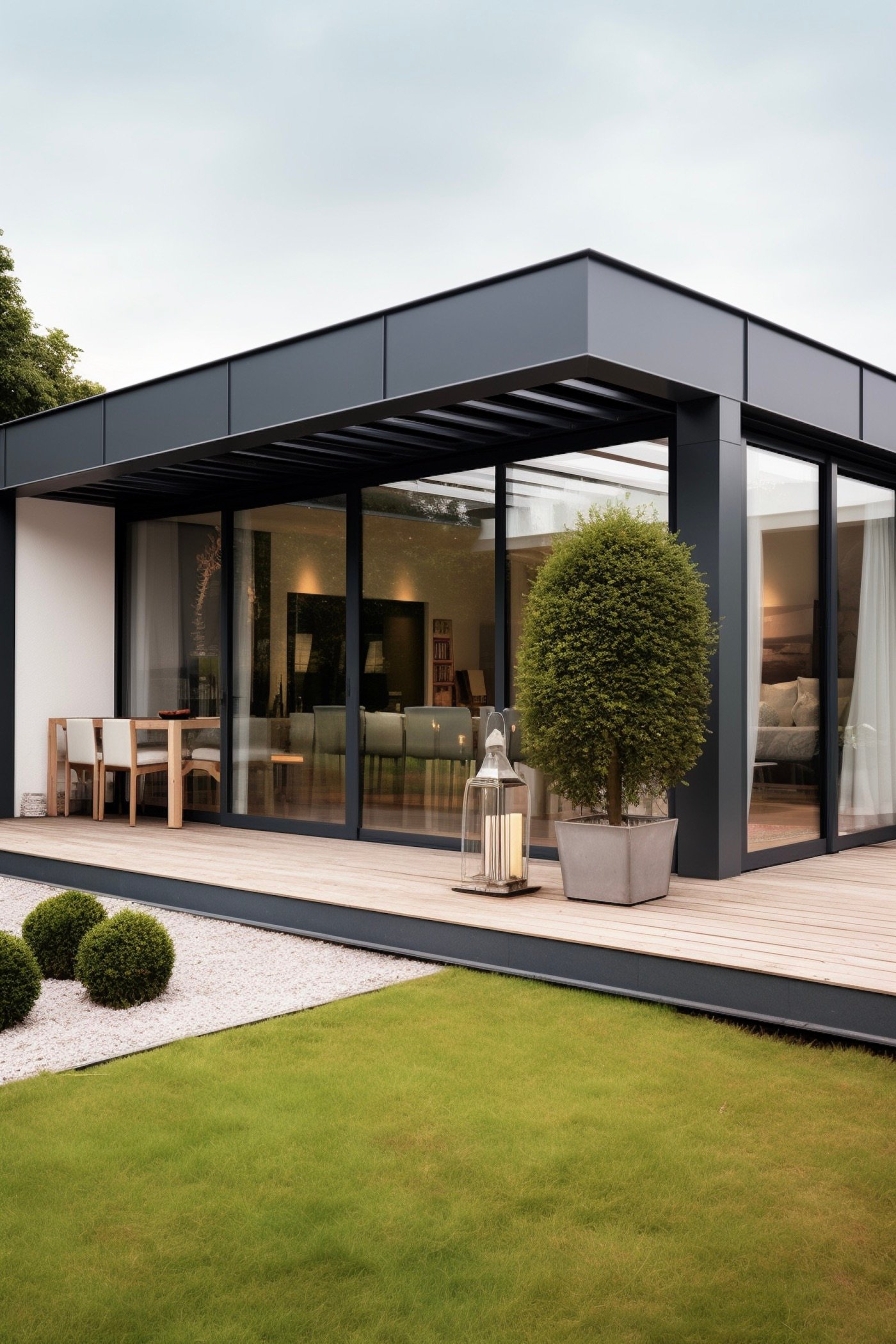 véranda PLU permis de construire