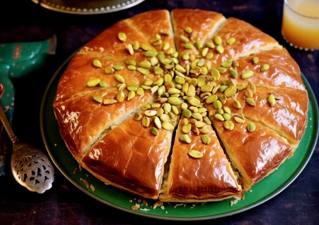 recette galette rois pistache facile originale