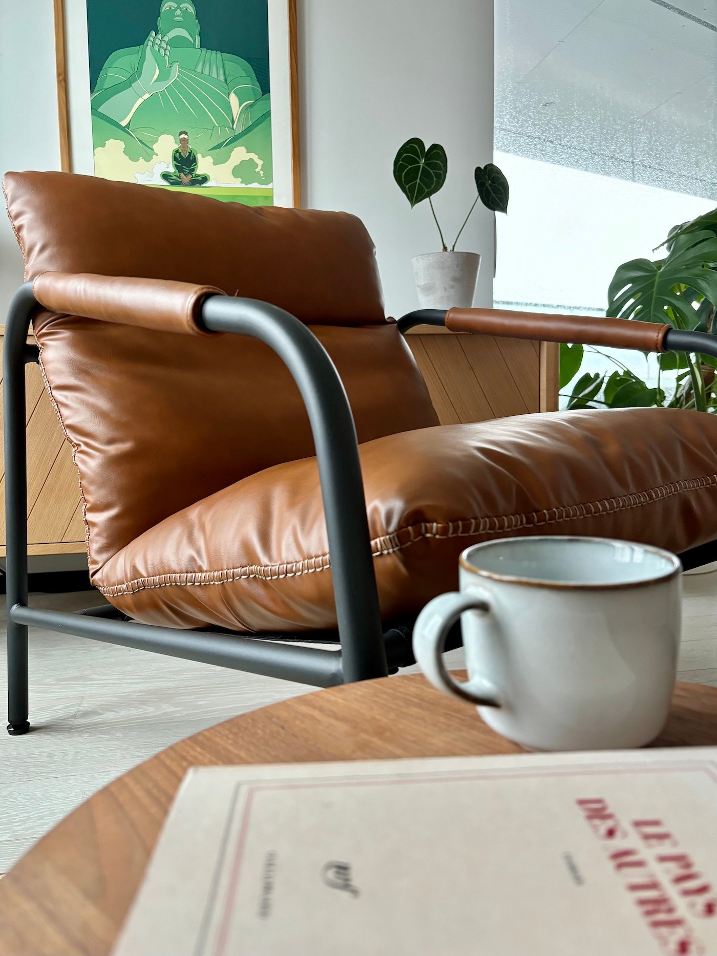 avis test fauteuil Ekho Vasagle style 50s