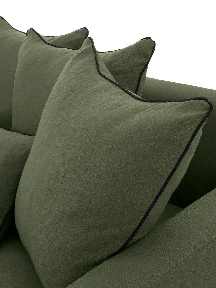 choisir revêtement canapé lin kaki comparatif