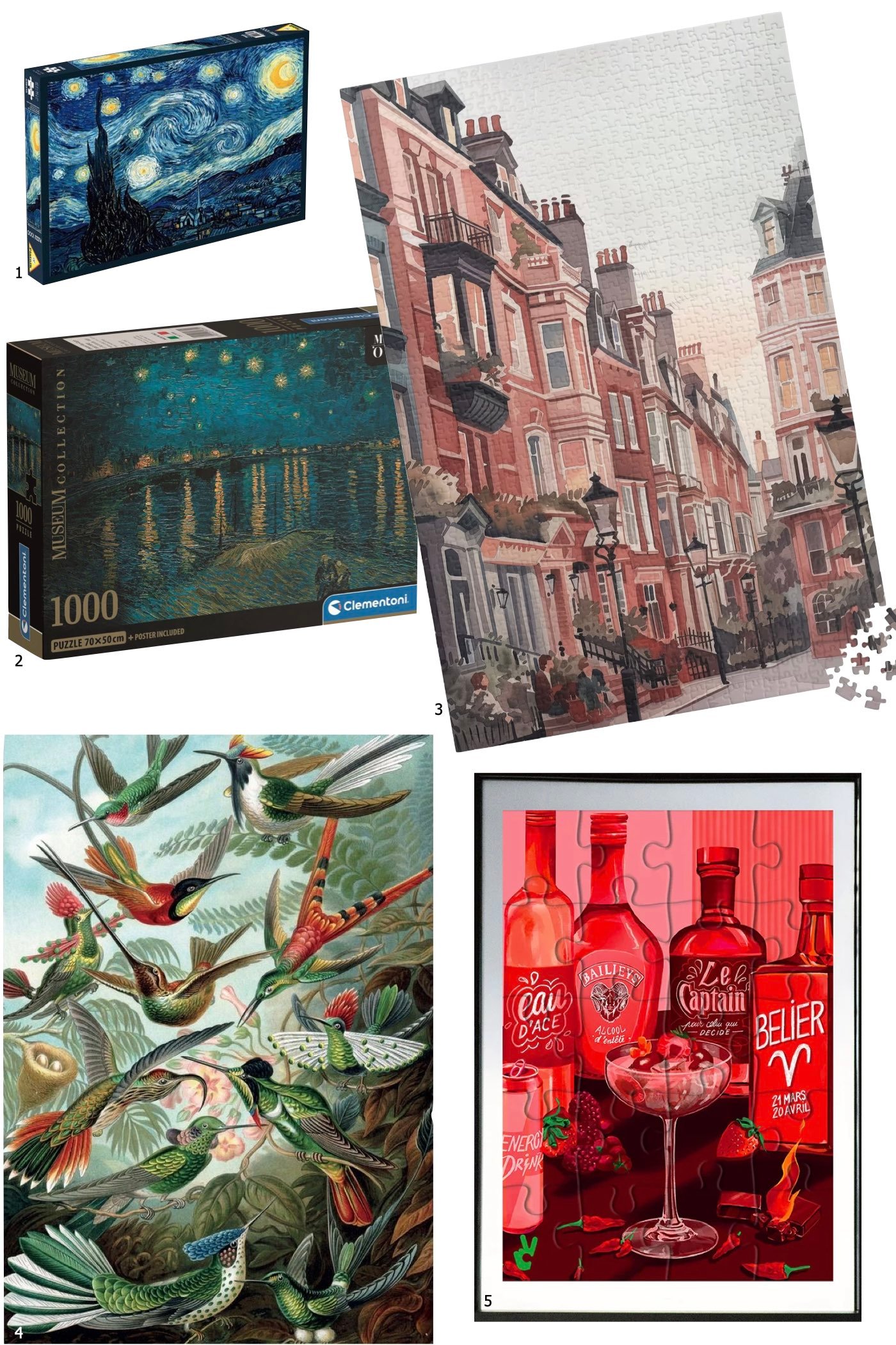 puzzle oeuvre Art peinture Monet Van Gogh