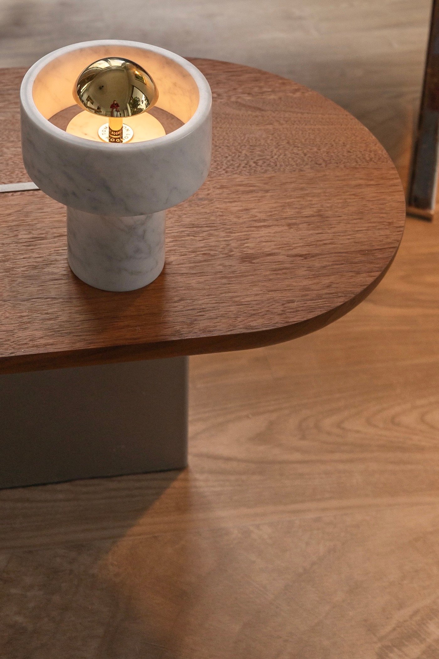 salon déco bois Texline nature 2387 WOODRING CLEAR