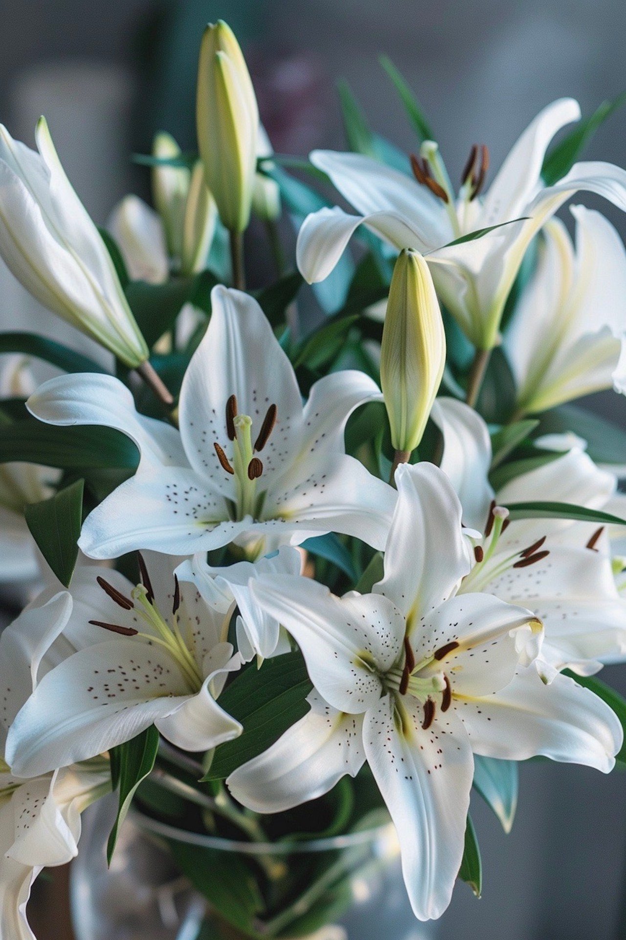 signification bouquet fleur lys lis blanc