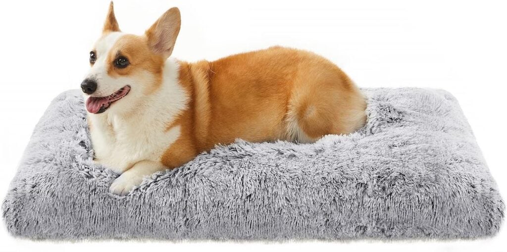 Feandrea lit chien fausse fourrure gris avis