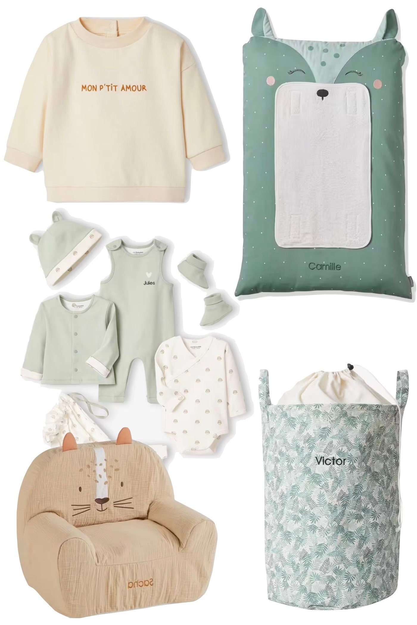 accessoires bébé personnalisés déco chambre