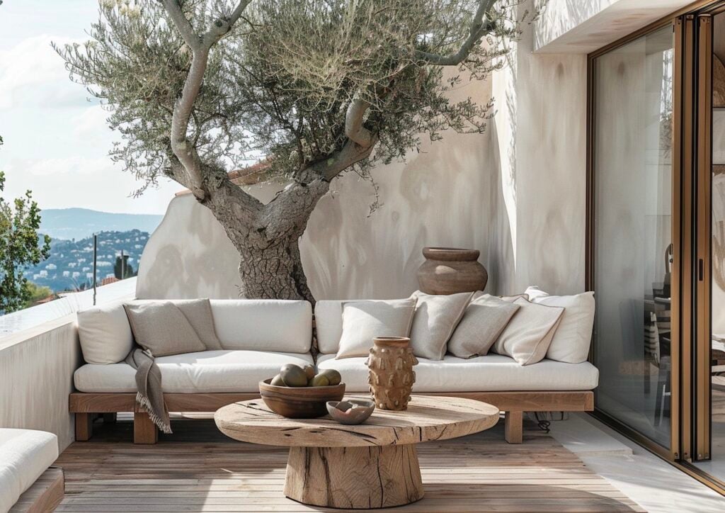 terrasse méditerranéenne idée aménagement - blog deco