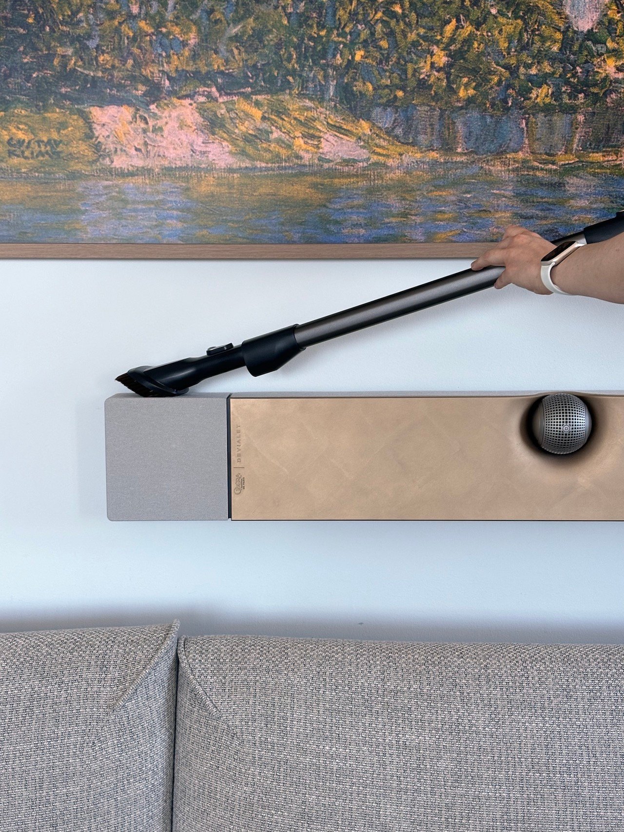 dépoussière barre de son espace multimédia astuce