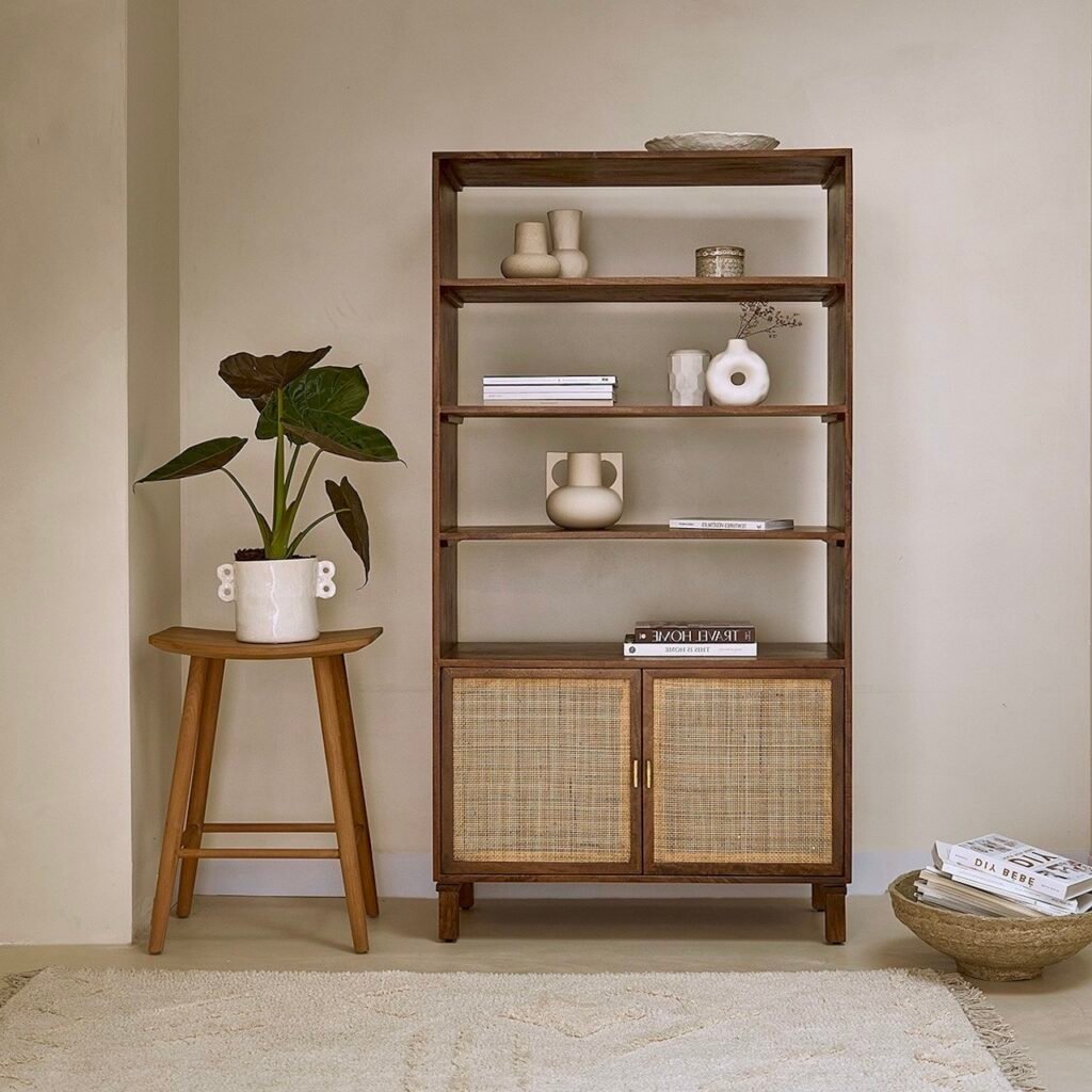 entrée style kinfolk arty décoration