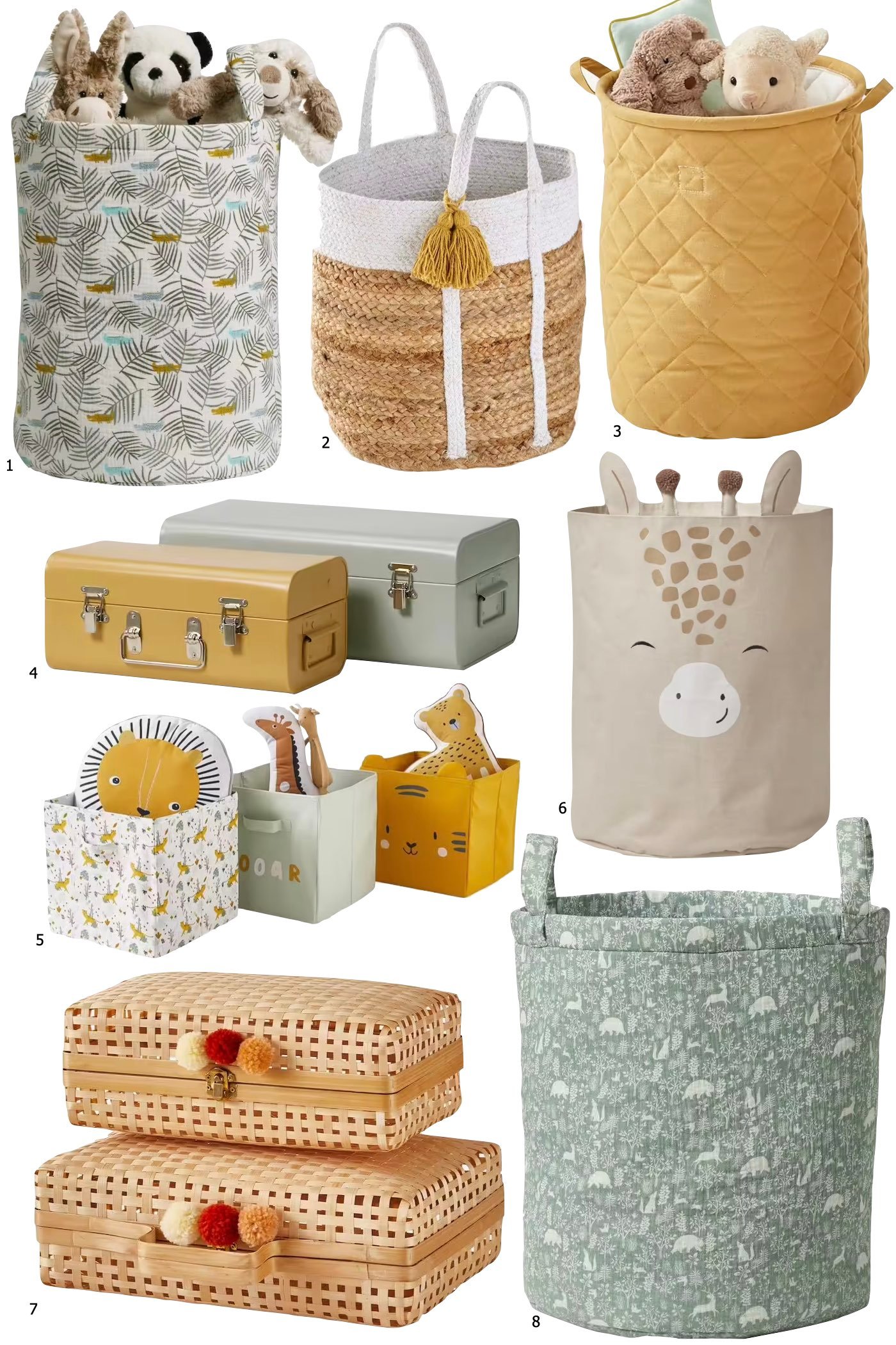 panier aménager petite chambre bébé 5m2 rangement