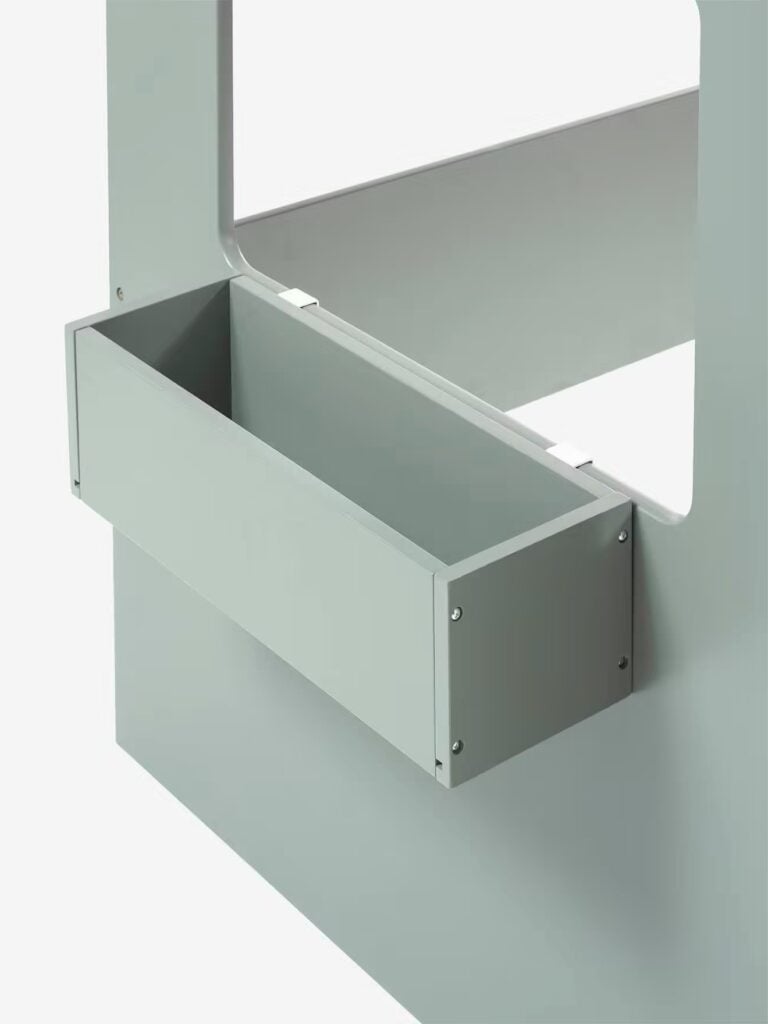 rangement suspendu aménager petite chambre 5m2 bébé