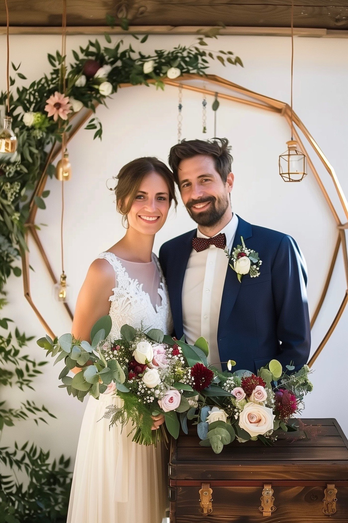 photo couple jour j ambiance bohème chic voyage