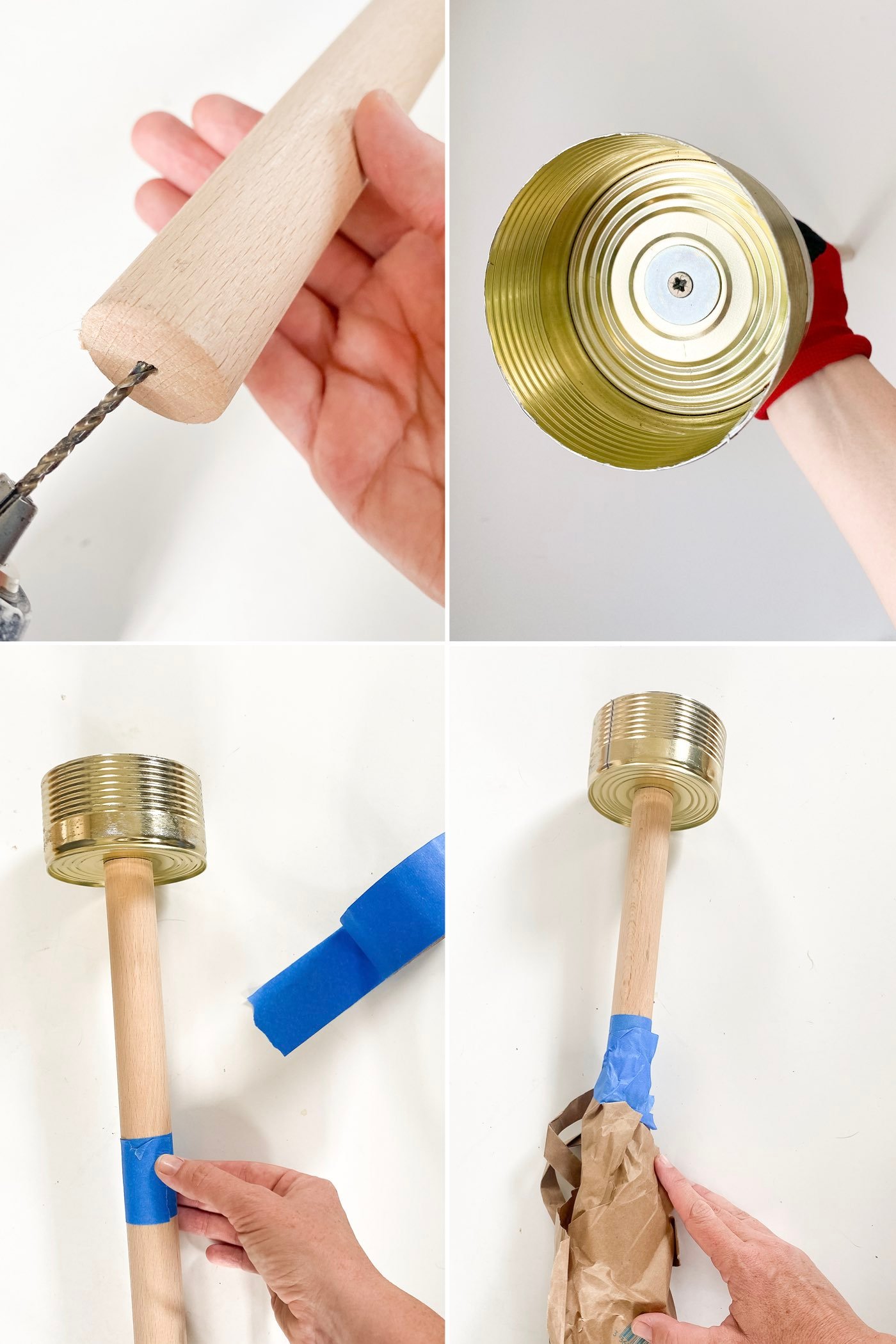 upcycling boîte conserve porte-bougie