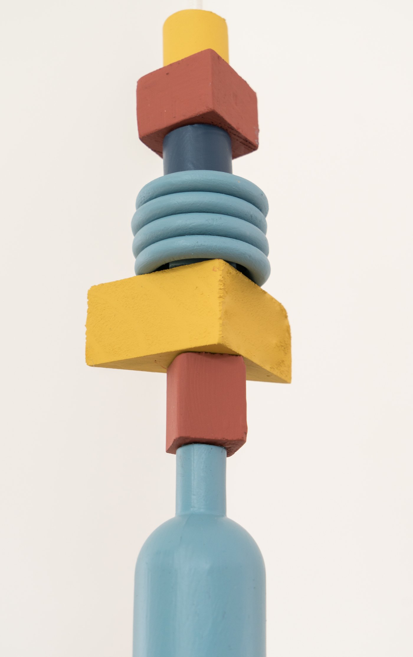 DIY lampe bois baladeuse chambre enfant géométrique