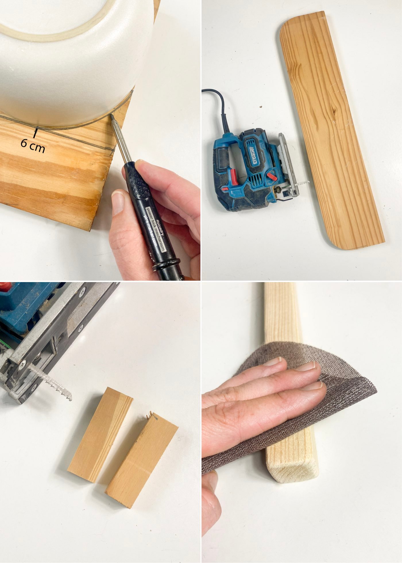 comment choisir grain papier verre pin