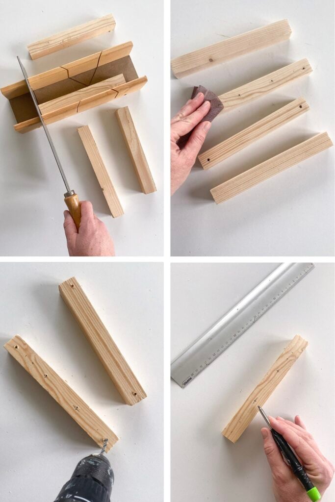 astuce couper tasseau droit facile