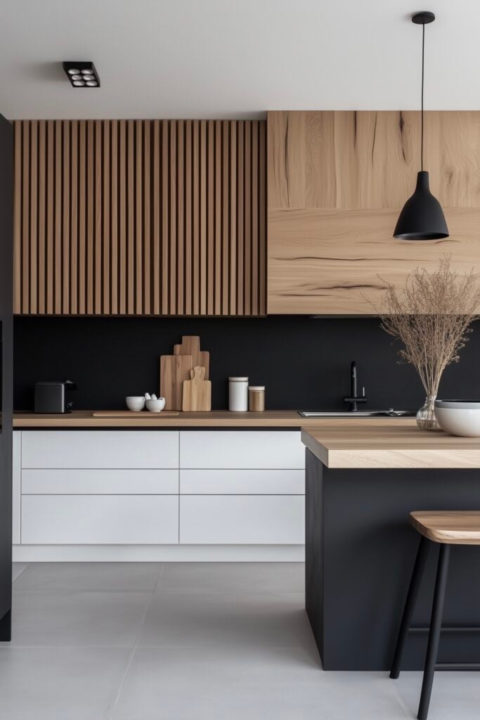 cuisine bois tasseaux muraux conseil conception