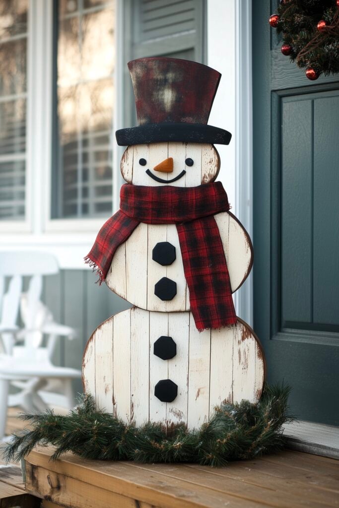 décorer devant maison décembre décoration faite pour durer