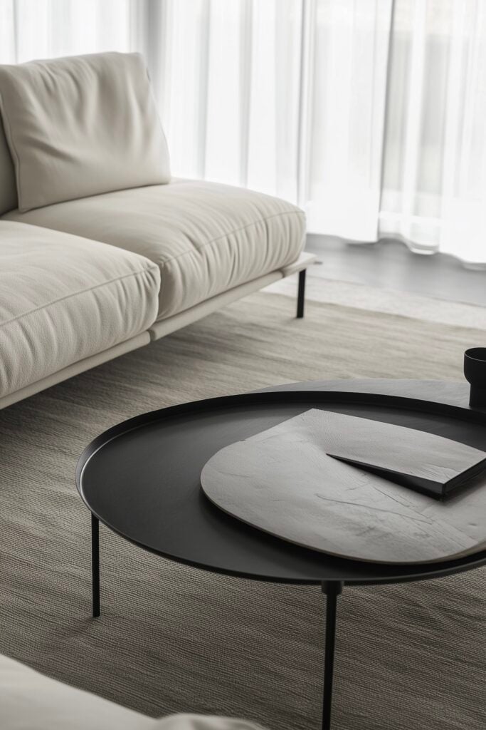 décorer salon nuance de gris tons neutres