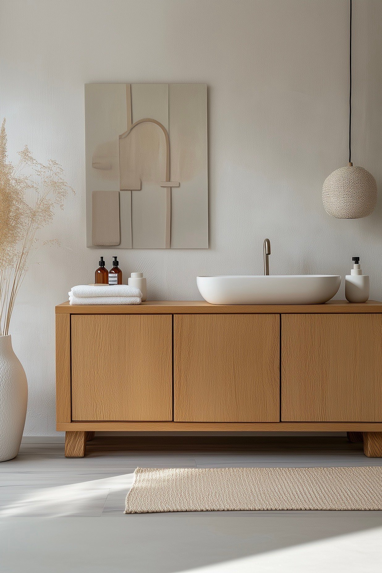 inspiration intérieur salle douche zen slow life