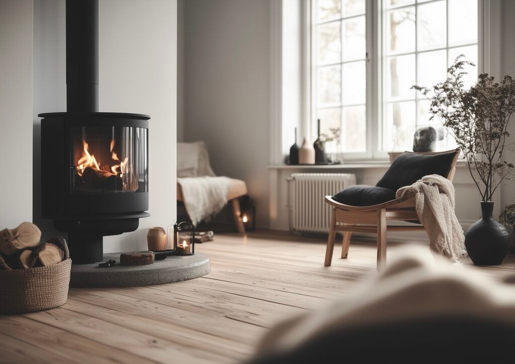 salon ambiance cosy appartement hygge - blog déco