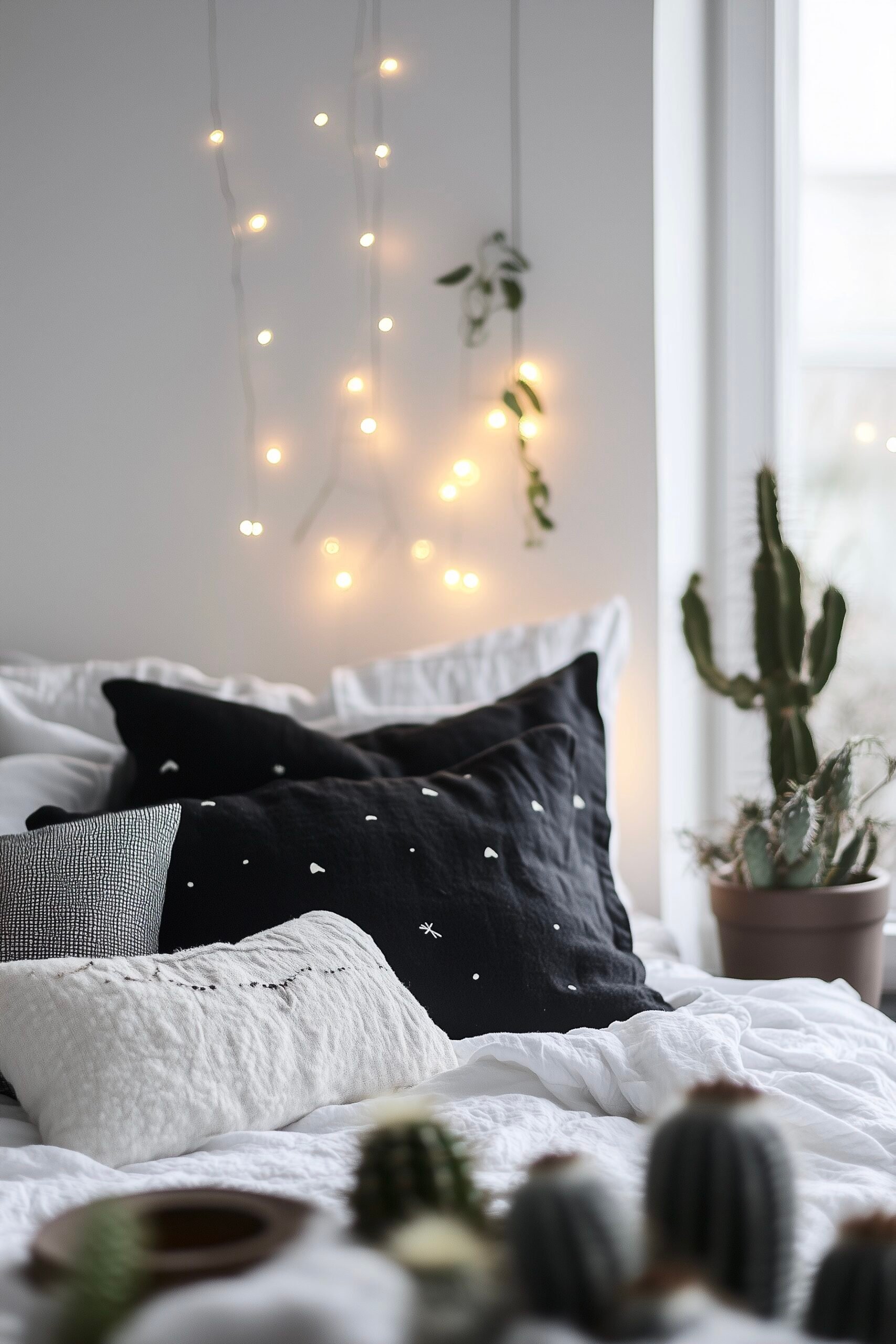 salon ambiance cosy appartement studio espace nuit